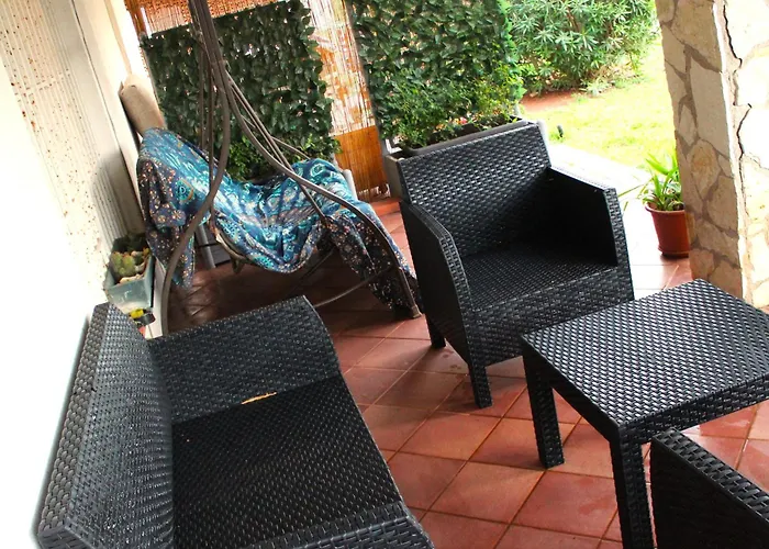 Semesterbostad Garden House Mondello Palermo